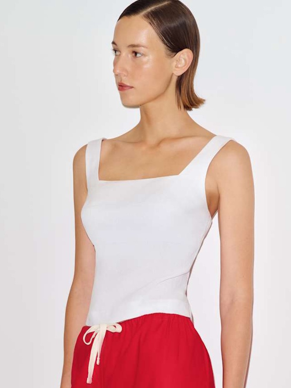 NWT Reformation Clarence 100% Linen Top